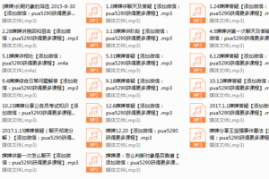 婶婶录音及答疑
