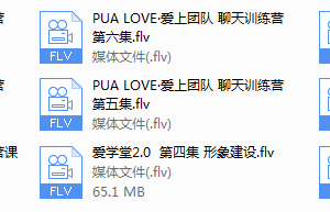 PUA LOVE·爱上团队 聊天训练营