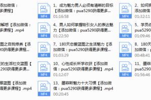 墨菲斯恋爱蓝图课程
