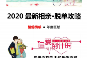2020最新最全相亲·脱单宝典