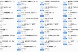 老吴《中级情感私教》