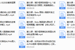 柯李思-高阶框架1.0+2.0