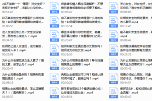 魅力男神系列之婚恋攻略