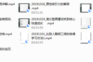 男哥情感 大卫一对一私教