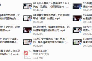 爱上情感《情绪冲击》