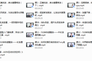 【完结】亚洲魔发天王Akin：超实用头发自救术