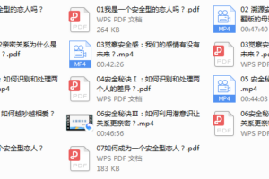 如何摆脱亲密关系中的不安全感？ 丛非从（完结）