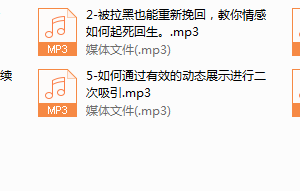 系列02-六大秘籍教你挽回爱情。