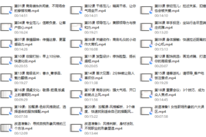 15、迪丽热巴形象私教：价值百万的气质改造，让你蜕变为职场女神（完结 ）
