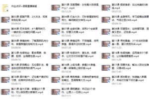 21、亚洲小姐出镜亲授： 每个女人都能学会的魅力技巧，你让你社交中如鱼得水（完结）