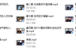 旭旭《春节十天脱单攻略》