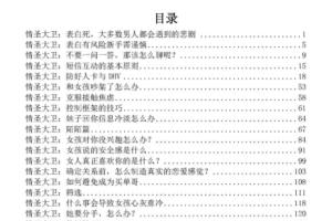 情场大卫内部文档