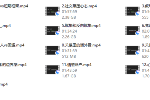 700分钟：从把妹到亲密关系