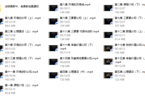 浪迹情感《展示面升华之道》