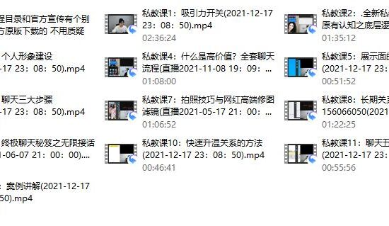 男神蜕变私教课2.0