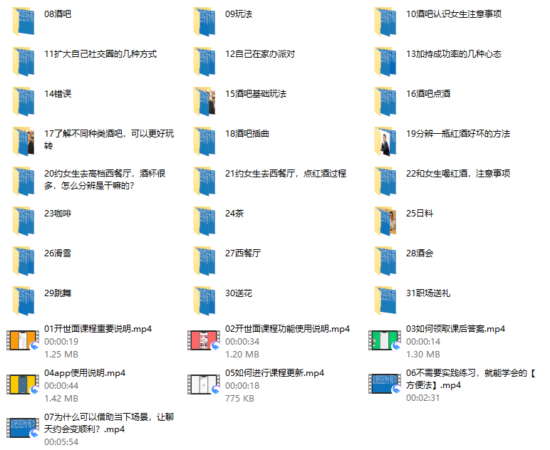 开世面（看课先看目录和说明）