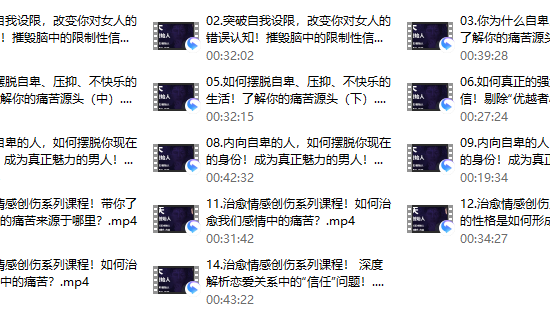 爱上情感：心态建设（以良好的心态面对女人，面对生活）