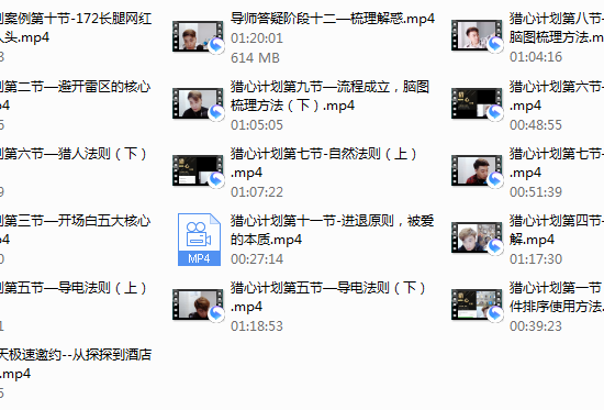 七分学堂-猎心计划