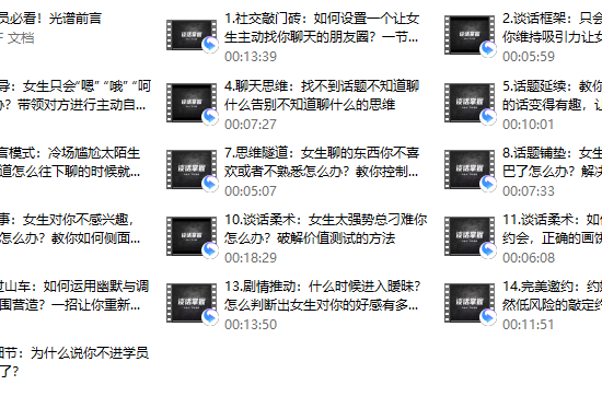 社交光谱莱特《谈话掌握》一部电影时间解决聊天问题