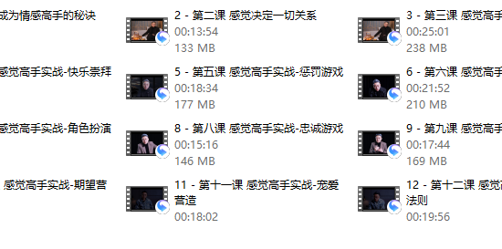 明熹《恋爱脑情感高手实战课》