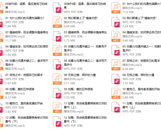 席瑞《非暴力沟通精读班》