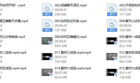 艾伦聊天方法《傻瓜聊天课》