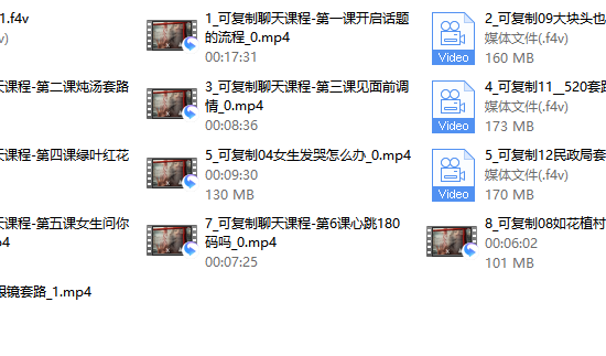 型男《可复制聊天课程》