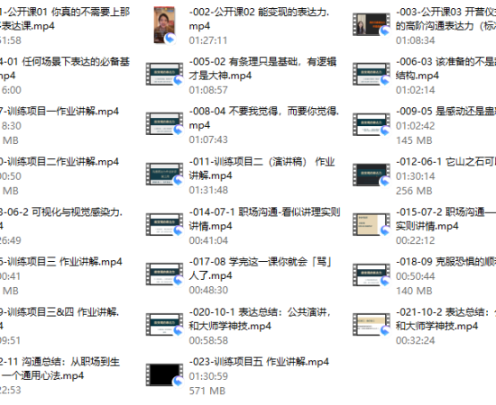 白墨兮《能变现的高阶沟通表达力》（标准版）