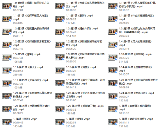 林夕-高质量关系课程