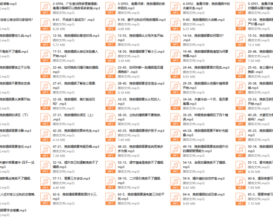 挽救婚姻有办法