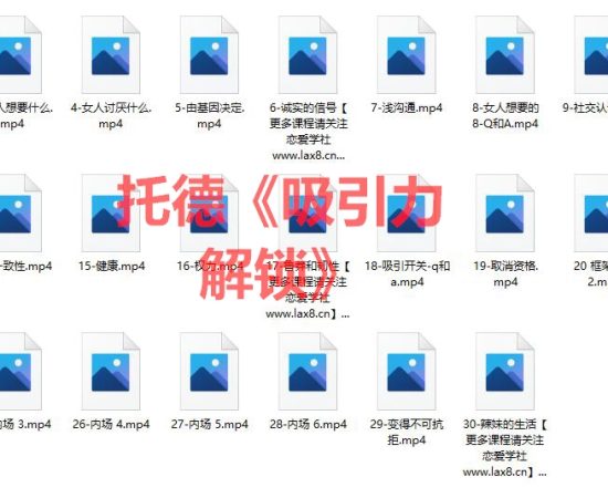 托德《吸引力解锁》百度网盘下载【080503】