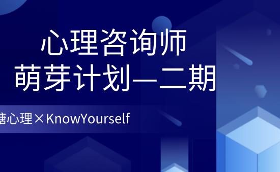 [19.5GB]【糖心理×KnowYourself】心理咨询师·萌芽计划—二期网盘下载【011406】