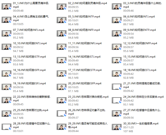 INFJ情感课，读懂你自己