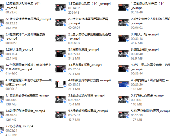 社交光谱《大师学院A班》30天计划