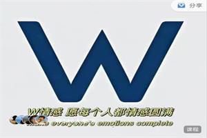 W情感初阶班《追爱实战必修课聊天实战拿结果》(31节视频课)